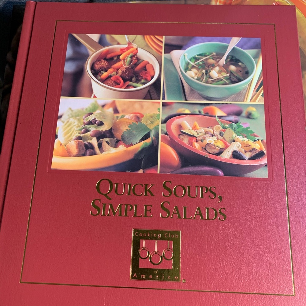 Quick soups simple salads recipe book